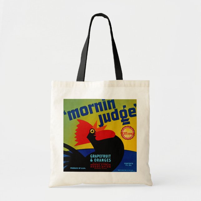 Bolso De Tela Juez Mornin (Frente)