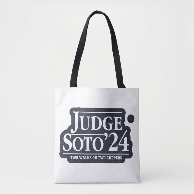 Bolso De Tela Juez Soto24 - Divertidos regalos para los aficiona (Anverso)