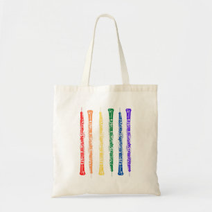 Bolso De Tela Jugador boico colorido Doble carrizo