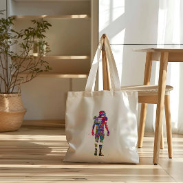 Bolso De Tela Jugador de Fútbol Americano