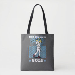 Bolso De Tela jugador de golf