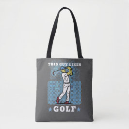 Bolso De Tela jugador de golf
