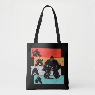 Bolso De Tela Jugador de hockey sobre hielo