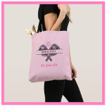 Bolso De Tela Jugador de pelota Monograma Paddles Tote Bag<br><div class="desc">Pickleball Gal ciertamente se merece una bolsa que cuenta la historia — le encanta jugar y "la buena vida" hace esa declaración para ella. Sus iniciales / monograma sobre las palas y su nombre en la parte inferior. Divertido y único. Por ti mismo o hace un regalo maravilloso. Cualquier pregunta...</div>