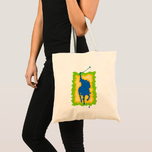 Bolso De Tela Jugador de polo