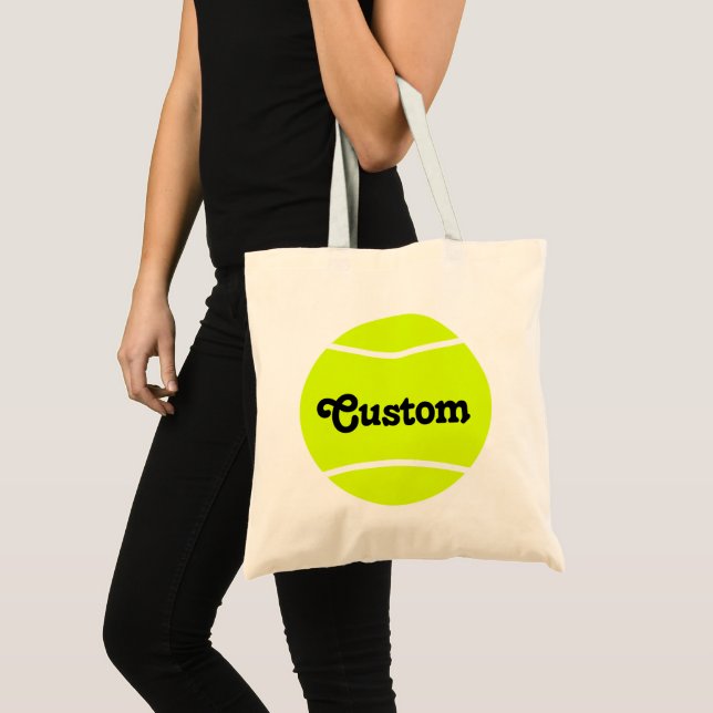 Bolso De Tela Jugador de tenis, entrenador o mami (Anverso (producto))