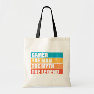 Bolso De Tela Jugador. El Hombre. El Mito. La Leyenda.