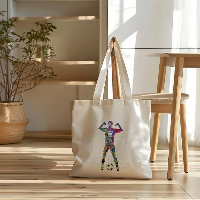 Bolso De Tela Jugadora de Fútbol (Subido por el creador)