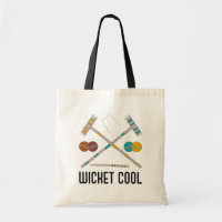 Jugadores de Croquet divertidos de Wicket Guay