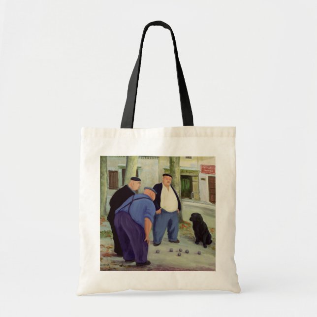 Bolso De Tela Jugadores de los Boules (Frente)
