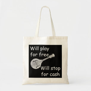 Bolso De Tela Jugadores de música Mandolin Lover divertida obra