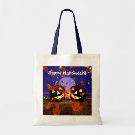 Bolso De Tela Jugando las calabazas de Halloween