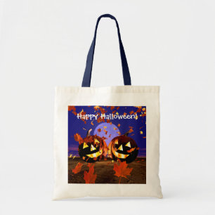 Bolso De Tela Jugando las calabazas de Halloween