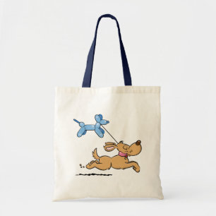 Bolso De Tela Jugando perro