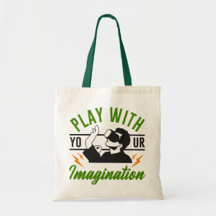 Bolso De Tela Jugar con tus juegos de imaginación