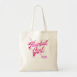 Bolso De Tela Jugar de hockey sobre césped con Chica de hockey s