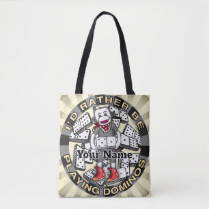 Bolso De Tela Jugar Dominó