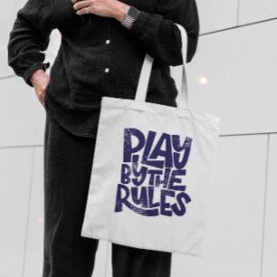 Bolso De Tela Jugar por las reglas
