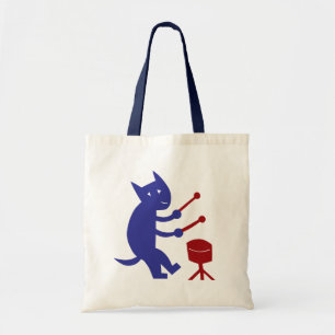 Bolso De Tela Jugar un tambor