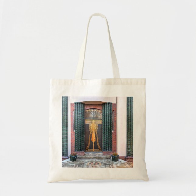 Bolso De Tela Jugenstil Door Tote Bag (Frente)
