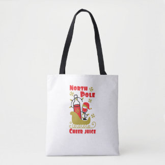 Bolso De Tela Jugo de Cheer del Polo Norte