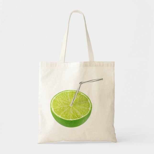 Bolso De Tela Jugo de limón (Frente)