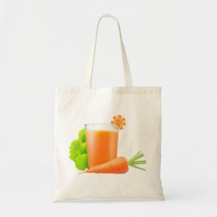Bolso De Tela Jugo de zanahoria