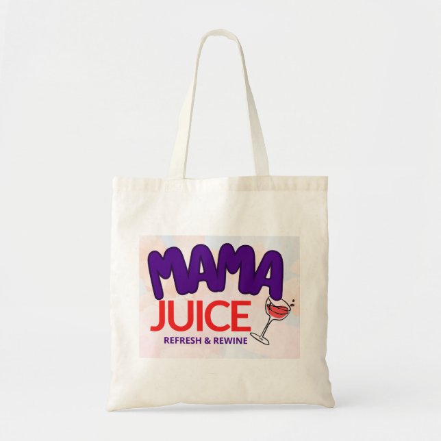 Bolso De Tela Jugo Ma - Refrescar y reenvolver (Frente)