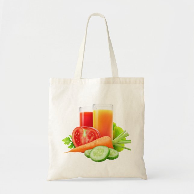 Bolso De Tela Jugos vegetales (Frente)