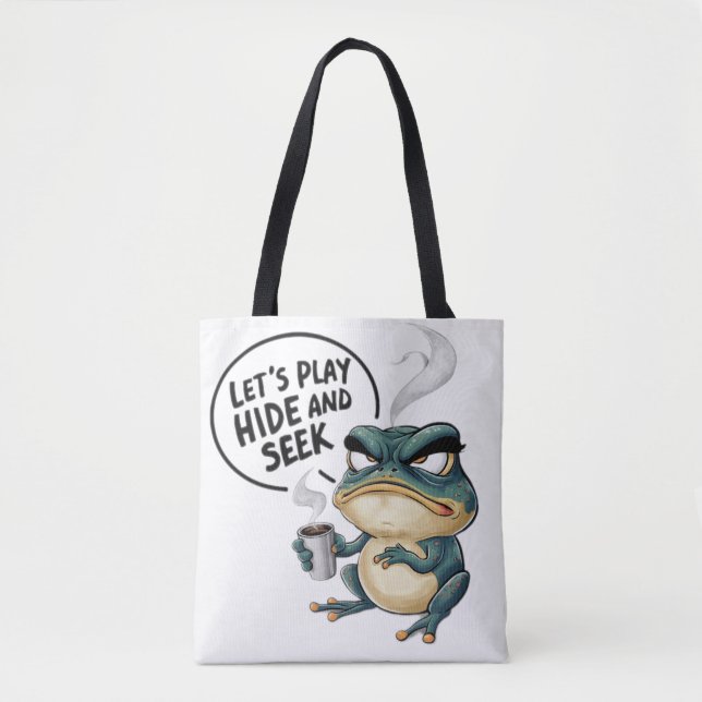 Bolso De Tela Juguemos al escondite (Anverso)
