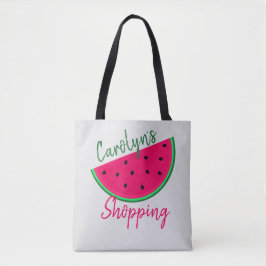 Bolso De Tela Juicy Watermelon, Compras, Tu Nombre