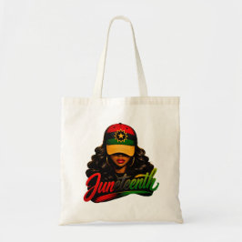 Bolso De Tela Juneteenth Mujeres Negras Afro Melanina Libertad 1