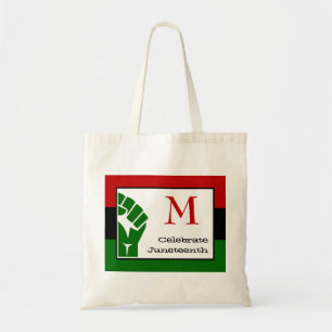Bolso De Tela JUNETEENTH Puño De Poder MONOGRAM