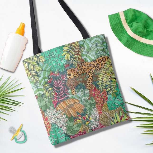 Bolso De Tela Jungla Gran Gato Diaper Baby (Subido por el creador)
