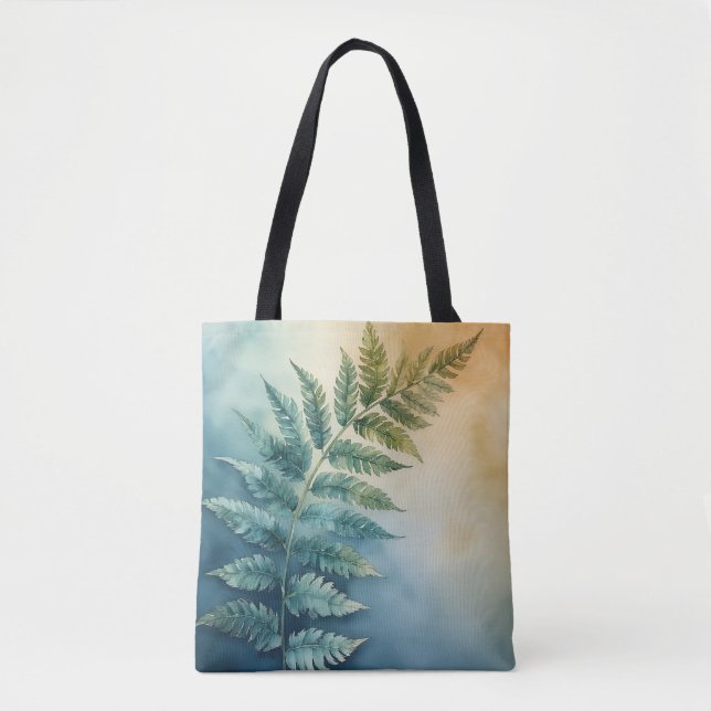 Bolso De Tela Jungle Fern Carryall (Anverso)