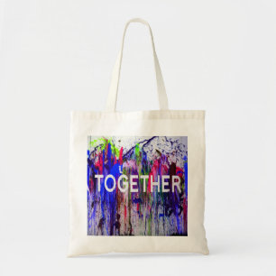 Bolso De Tela Juntos amor colorido