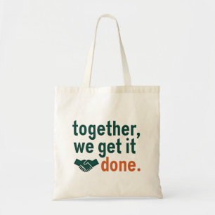 Bolso De Tela Juntos, Lo Logramos