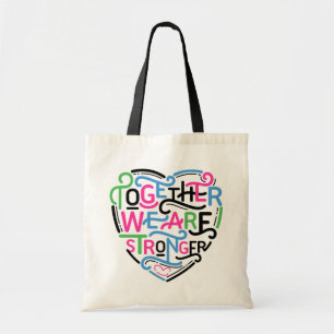 Bolso De Tela Juntos Somos Más Fuertes