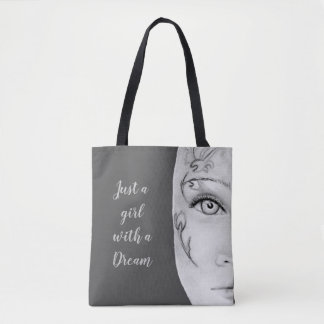 Bolso De Tela Just a Girl Tote