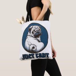 Bolso De Tela Just Fart Doggie
