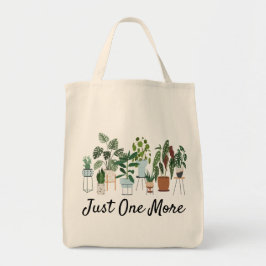 Bolso De Tela Just One More Plant Shirt, Plant Lady Gardening 
