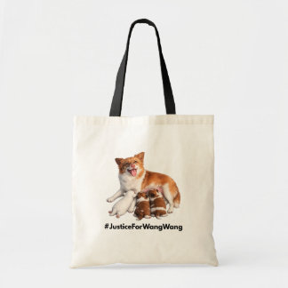 Bolso De Tela Justice for Wang Wang