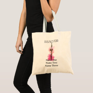 Bolso De Tela Justicia para todos