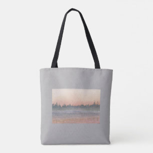 Bolso De Tela Justo después del Tote del atardecer