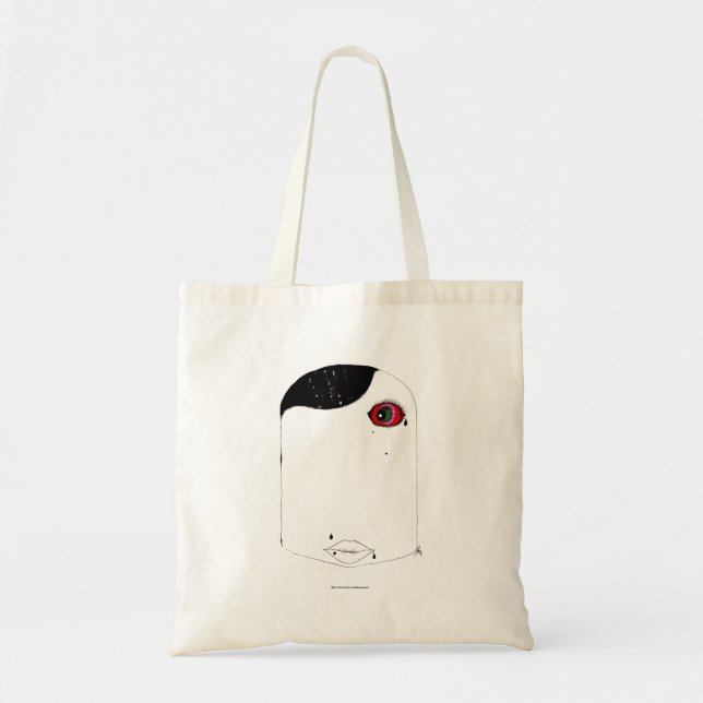 BOLSO DE TELA K (Frente)