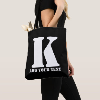 Bolso De Tela K Monograma Clásico Trendy Wedding Templa