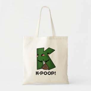 Bolso De Tela K-poop Funny K-pop Poo Pun