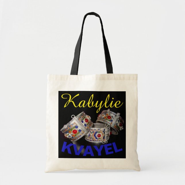 Bolso De Tela kabylie (Frente)
