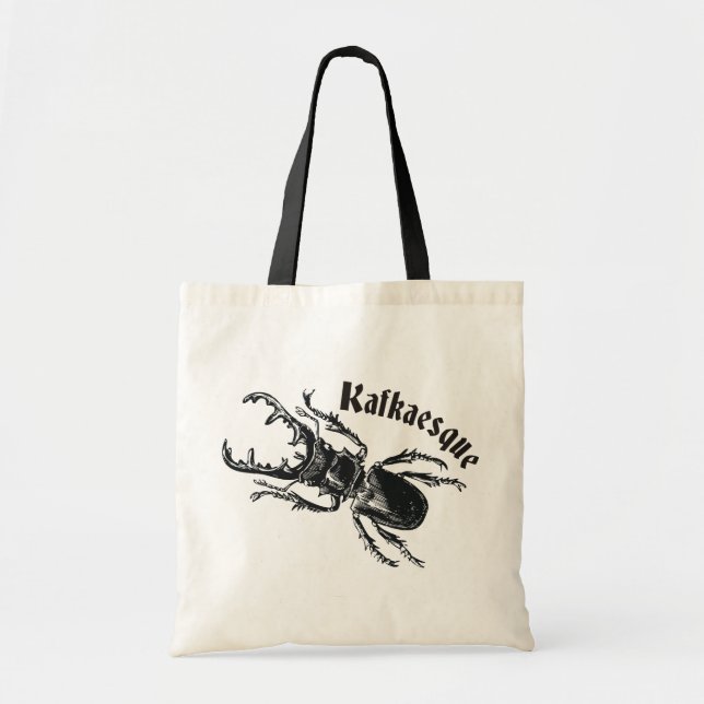 Bolso De Tela Kafkaesque (Frente)