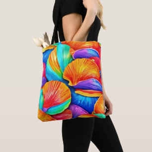 Bolso De Tela Kaleidoscope de las conchas oceánicas
